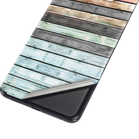 Wooden Stripes Galaxy S21 Plus 5G Skin