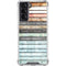 Wooden Stripes Galaxy S22 Clear Case