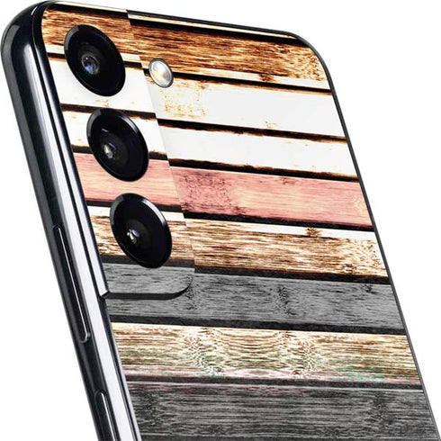 Wooden Stripes Galaxy S22 Plus Skin