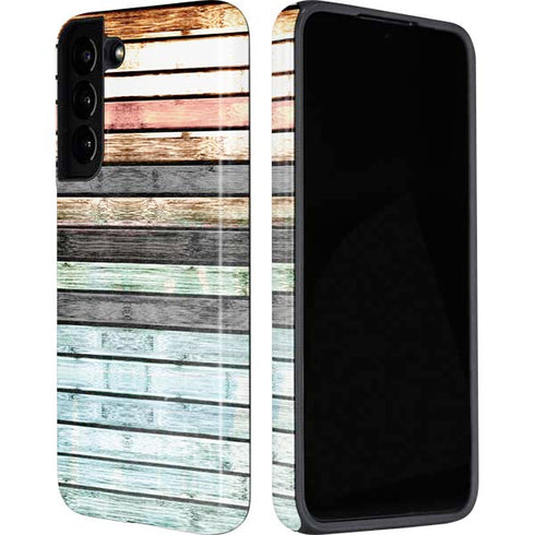 Wooden Stripes Galaxy S22 Pro Case