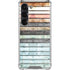 Wooden Stripes Galaxy S23 Clear Case