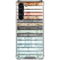 Wooden Stripes Galaxy S23 Plus Clear Case