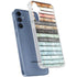 Wooden Stripes Galaxy S24 Clear Case
