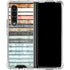 Wooden Stripes Galaxy Z Fold4 5G Clear Case