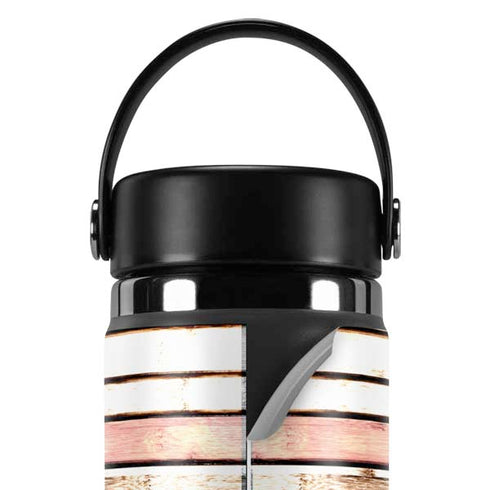 Wooden Stripes Hydro Flask 20oz Wide Mouth Skin