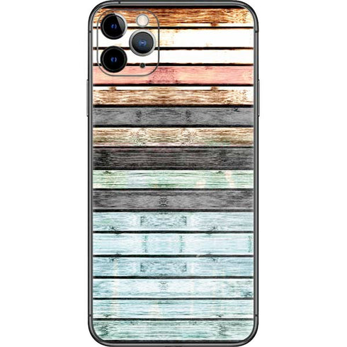 Wooden Stripes iPhone 11 Pro Max Skin