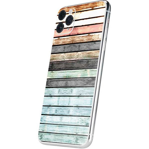Wooden Stripes iPhone 11 Pro Max Skin