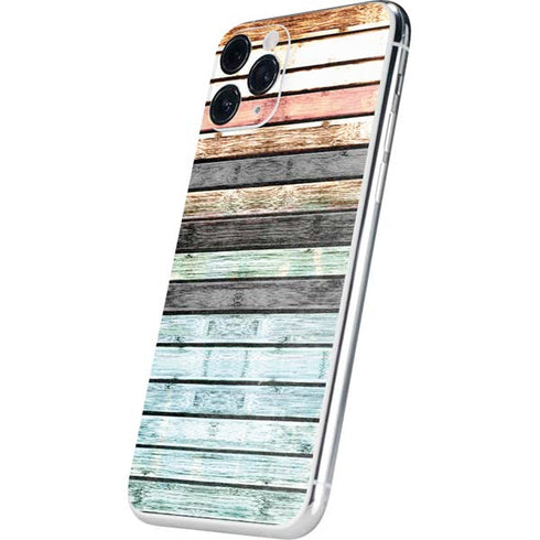 Wooden Stripes iPhone 11 Pro Skin