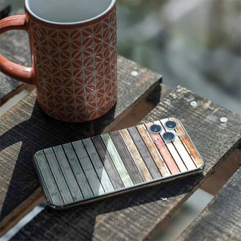 Wooden Stripes iPhone 11 Pro Skin