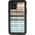 Wooden Stripes iPhone 11 Pro Waterproof Case
