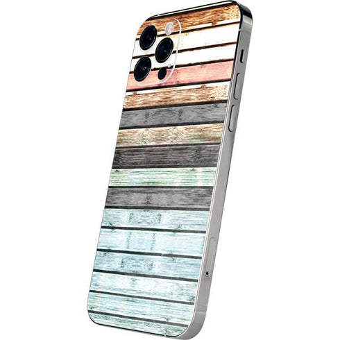 Wooden Stripes iPhone 12 Pro Max Skin