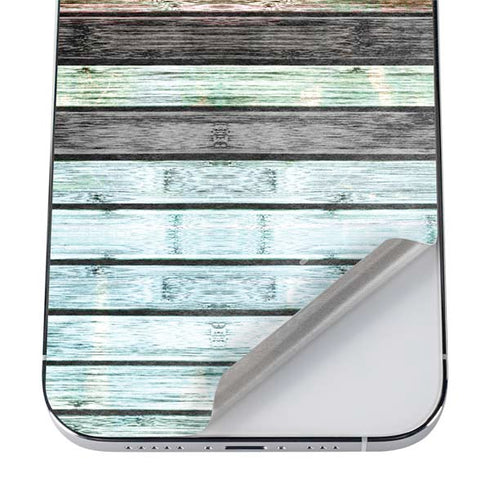 Wooden Stripes iPhone 12 Pro Max Skin