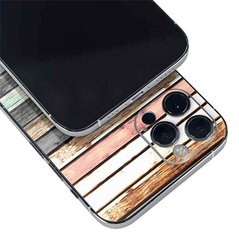 Wooden Stripes iPhone 12 Pro Max Skin