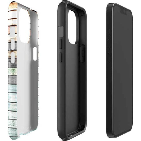 Wooden Stripes iPhone 13 Pro Max Impact Case
