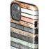 Wooden Stripes iPhone 14 Plus Impact Case