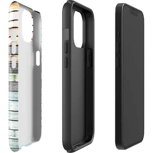 Wooden Stripes iPhone 15 Impact Case
