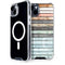 Wooden Stripes iPhone 14 Plus MagSafe Case