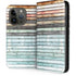 Wooden Stripes iPhone 14 Pro Folio Case