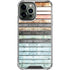 Wooden Stripes iPhone 14 Pro Max Clear Case