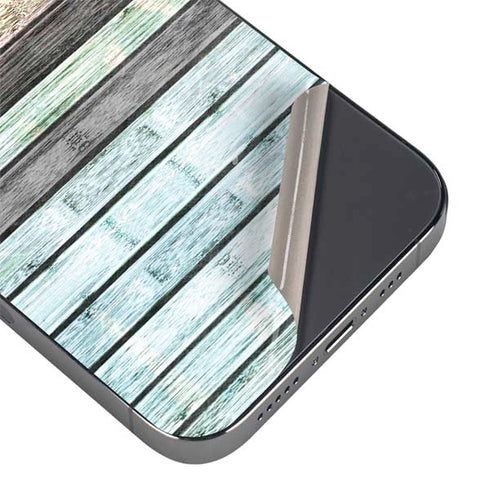 Wooden Stripes iPhone 14 Pro Max Skin