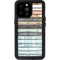 Wooden Stripes iPhone 14 Pro Max Waterproof Case