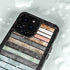 Wooden Stripes iPhone 14 Pro Max Waterproof Case