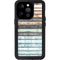 Wooden Stripes iPhone 14 Pro Waterproof Case