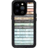 Wooden Stripes iPhone 14 Pro Waterproof Case