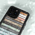 Wooden Stripes iPhone 14 Pro Waterproof Case