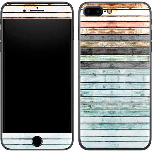 Wooden Stripes iPhone 7 Plus Skin