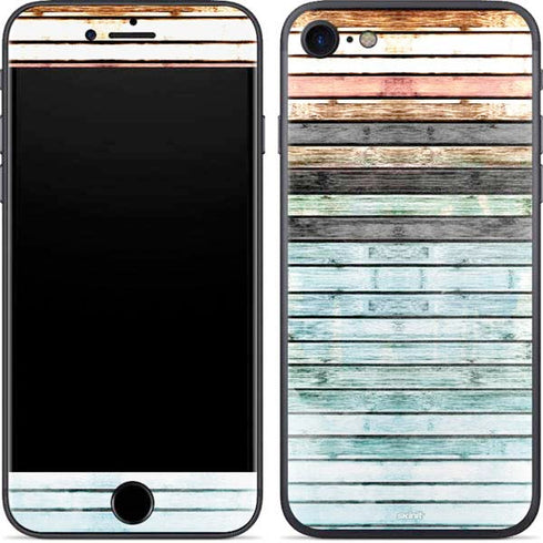 Wooden Stripes iPhone 7 Skin