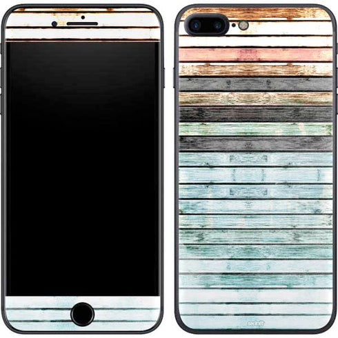 Wooden Stripes iPhone 8 Plus Skin