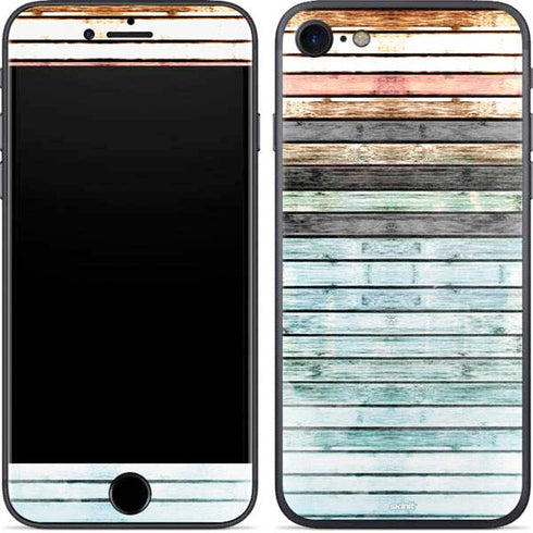 Wooden Stripes iPhone 8 Skin