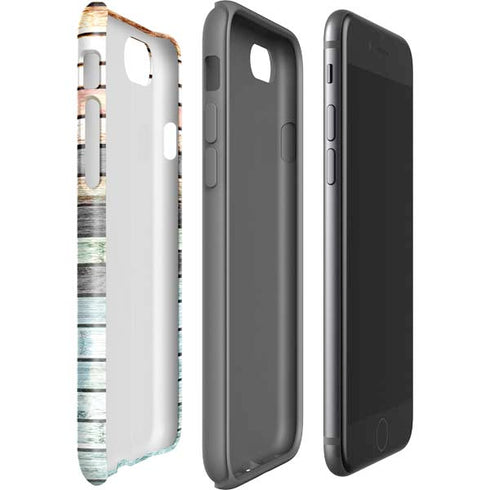 Wooden Stripes iPhone SE (2nd & 3rd Gen) Pro Case