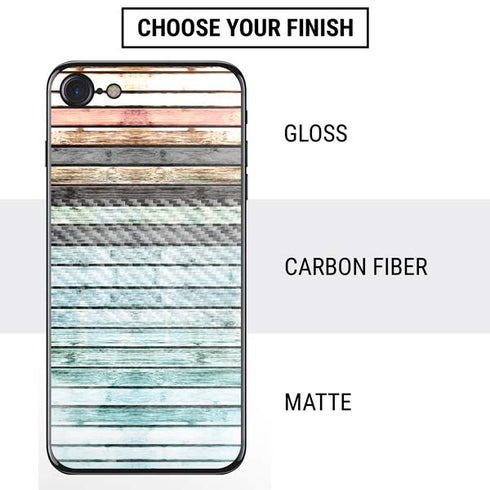 Wooden Stripes iPhone SE (2nd & 3rd Gen) Skin