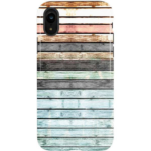 Wooden Stripes iPhone XR Pro Case