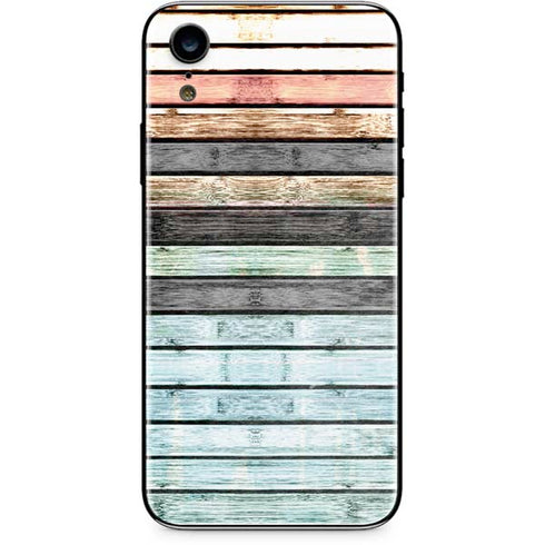 Wooden Stripes iPhone XR Skin