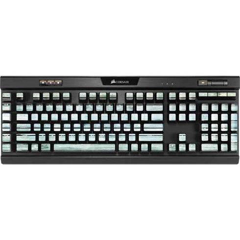 Wooden Stripes K95 RGB PLATINUM Mechanical Gaming Keyboard Skin