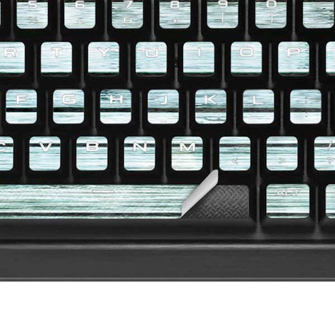 Wooden Stripes K95 RGB PLATINUM Mechanical Gaming Keyboard Skin