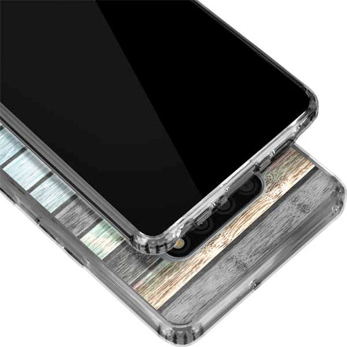 Wooden Stripes LG Stylo 6 Clear Case