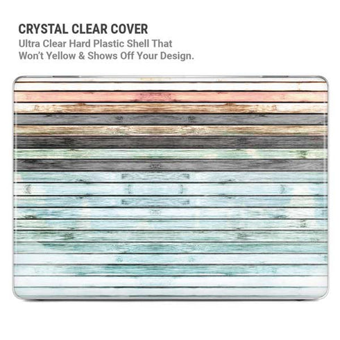 Wooden Stripes MacBook Air 13in M1 (2021) Case plus Skin