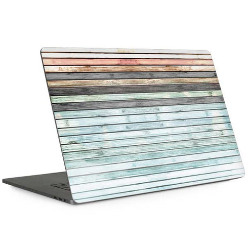 Wooden Stripes Apple MacBook Pro 15-inch Skin