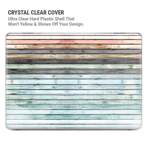 Wooden Stripes MacBook Pro 16in (2021-25) Case plus Skin