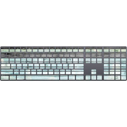 Wooden Stripes Magic Keyboard with Numeric Keypad Skin