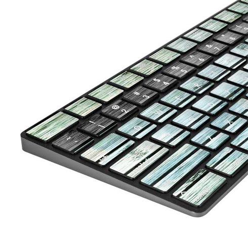 Wooden Stripes Magic Keyboard with Numeric Keypad Skin