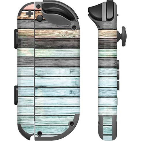 Wooden Stripes Nintendo Joy-Con (L/R) Controller Skin