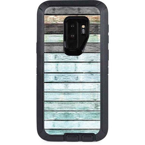 Wooden Stripes Otterbox Defender Galaxy Skin
