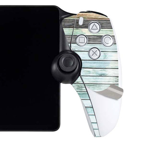 Wooden Stripes PlayStation Portal Remote Player Skin