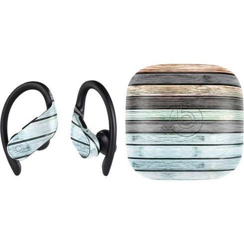Wooden Stripes PowerBeats Pro Skin