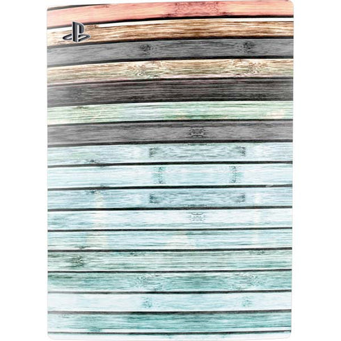 Wooden Stripes PS5 Console Skin